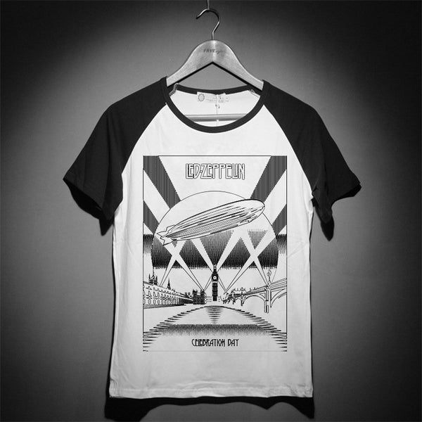 An Array of Led Zeppelin T's