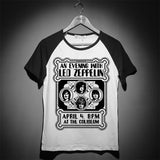 An Array of Led Zeppelin T's