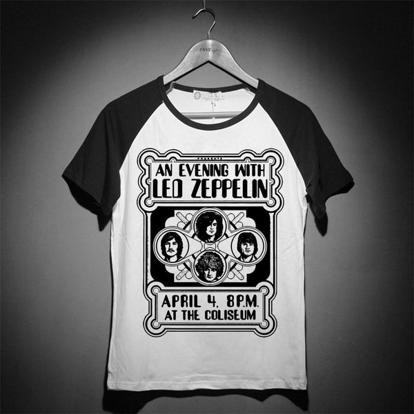 An Array of Led Zeppelin T's