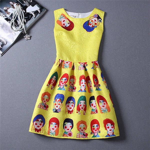 Elegant O-neck Dress
