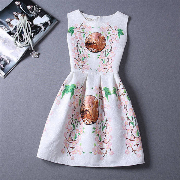 Elegant O-neck Dress