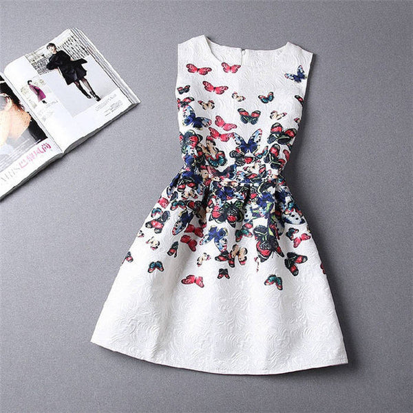Elegant O-neck Dress