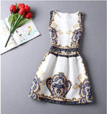 Elegant O-neck Dress