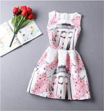 Elegant O-neck Dress