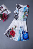 Elegant O-neck Dress