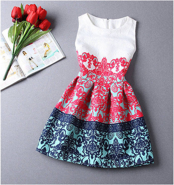 Elegant O-neck Dress
