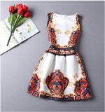 Elegant O-neck Dress