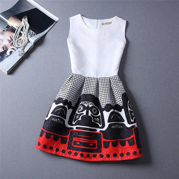 Elegant O-neck Dress