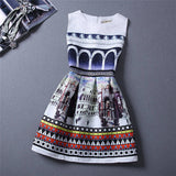 Elegant O-neck Dress