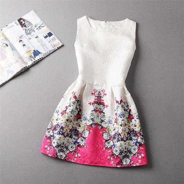 Elegant O-neck Dress